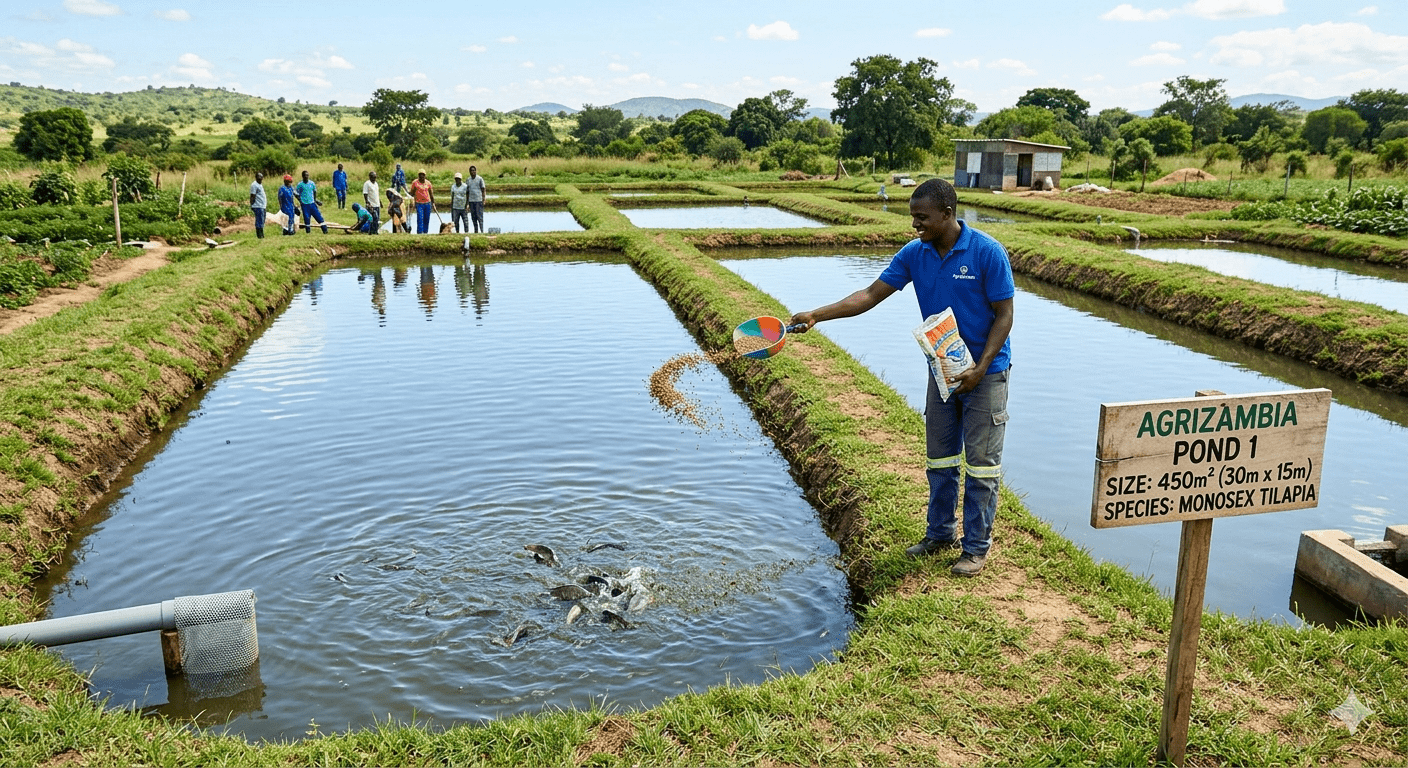 Fish Pond Zambia